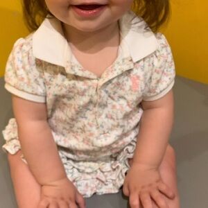 Ralph Lauren Floral Dress Set